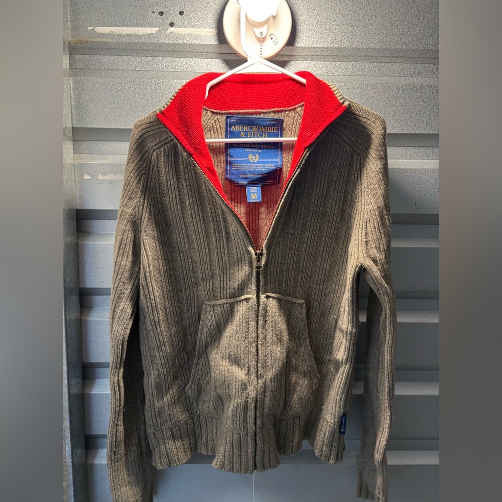 Abercrombie and Fitch Zip Up Sweater